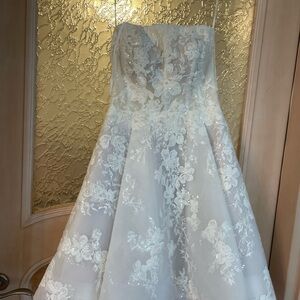 Wedding short dress A line